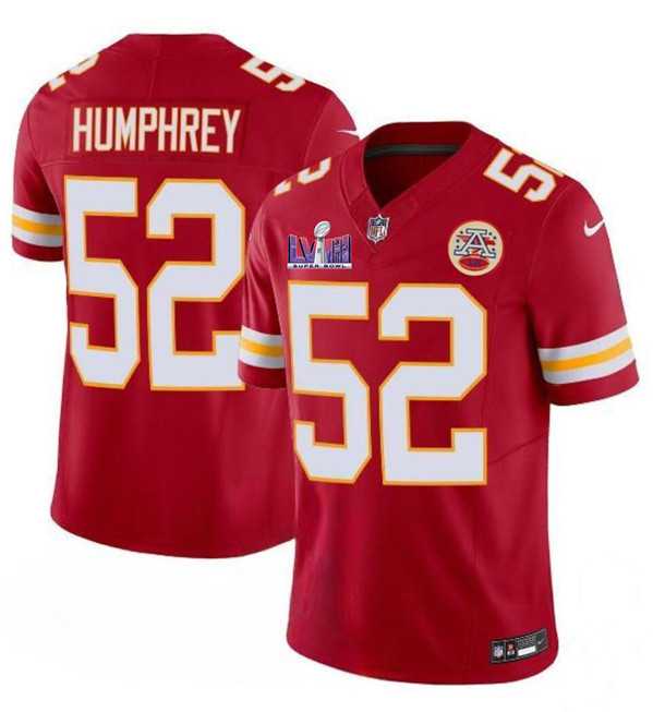 Men & Women & Youth Kansas City Chiefs #52 Creed Humphrey Red 2024 F.U.S.E. Super Bowl LVIII Patch Vapor Untouchable Limited Jersey,We sell and wholesale Men & Women & Youth Kansas City Chiefs #52 Creed Humphrey Red 2024 F.U.S.E. Super Bowl LVIII Patch Vapor Untouchable Limited Jersey on line form chian!